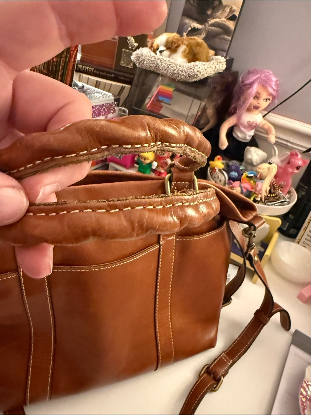 Patricia Nash Carducci Pocket Tote From Heritage Collection EUC - Picture 3 of 5